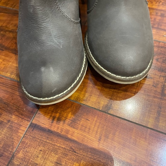 AUTHENTIC SUNDANCE LAVORAZIONE ARTIGIANA LEATHER BOOTIES SZ 7.5 38 - Picture 5 of 9